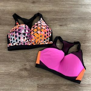 (2) EUC Victoria’s Secret sport bras (36DD)